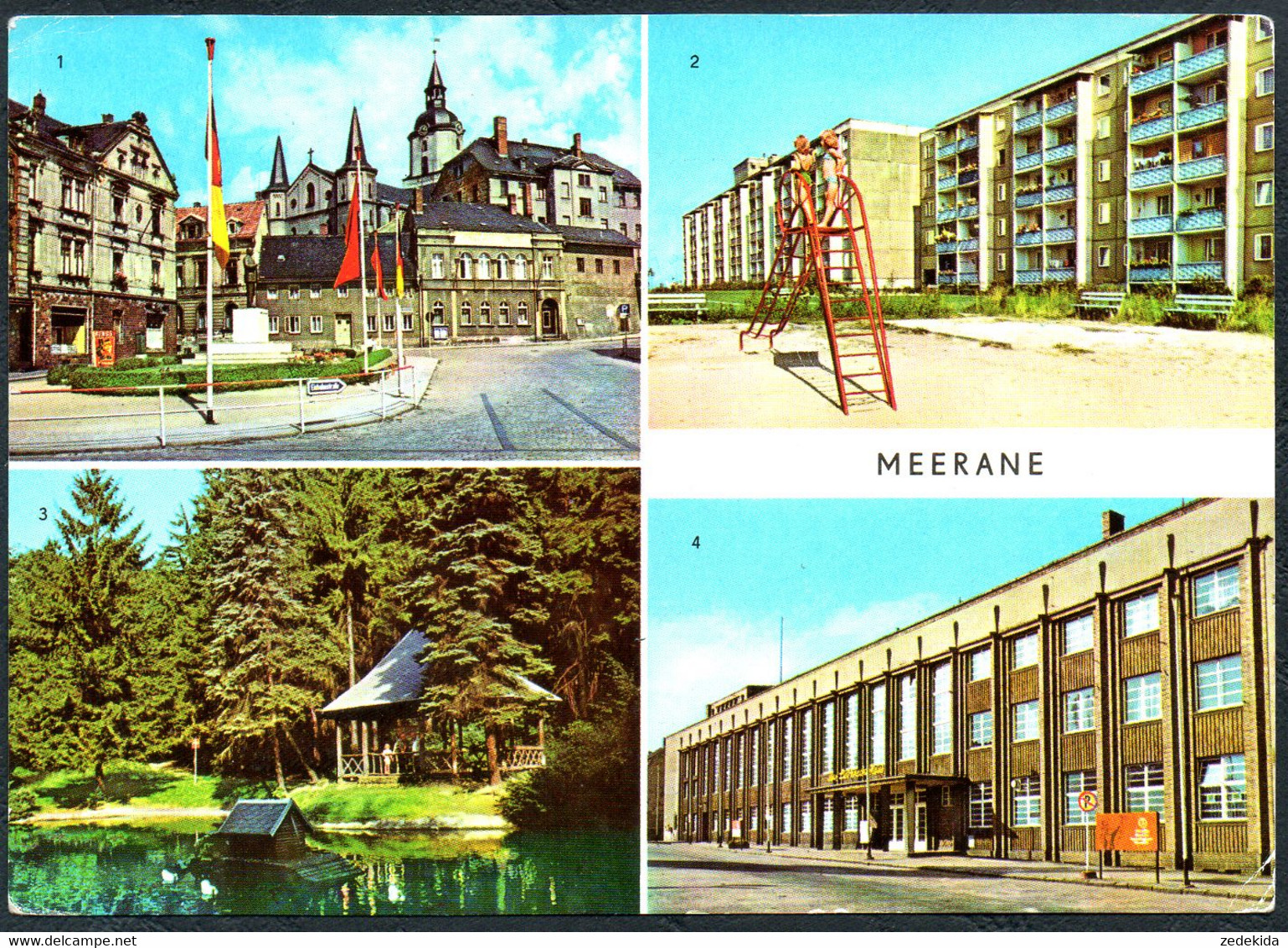 E1893 - Meerane - Bild Und Heimat Reichenbach - Meerane