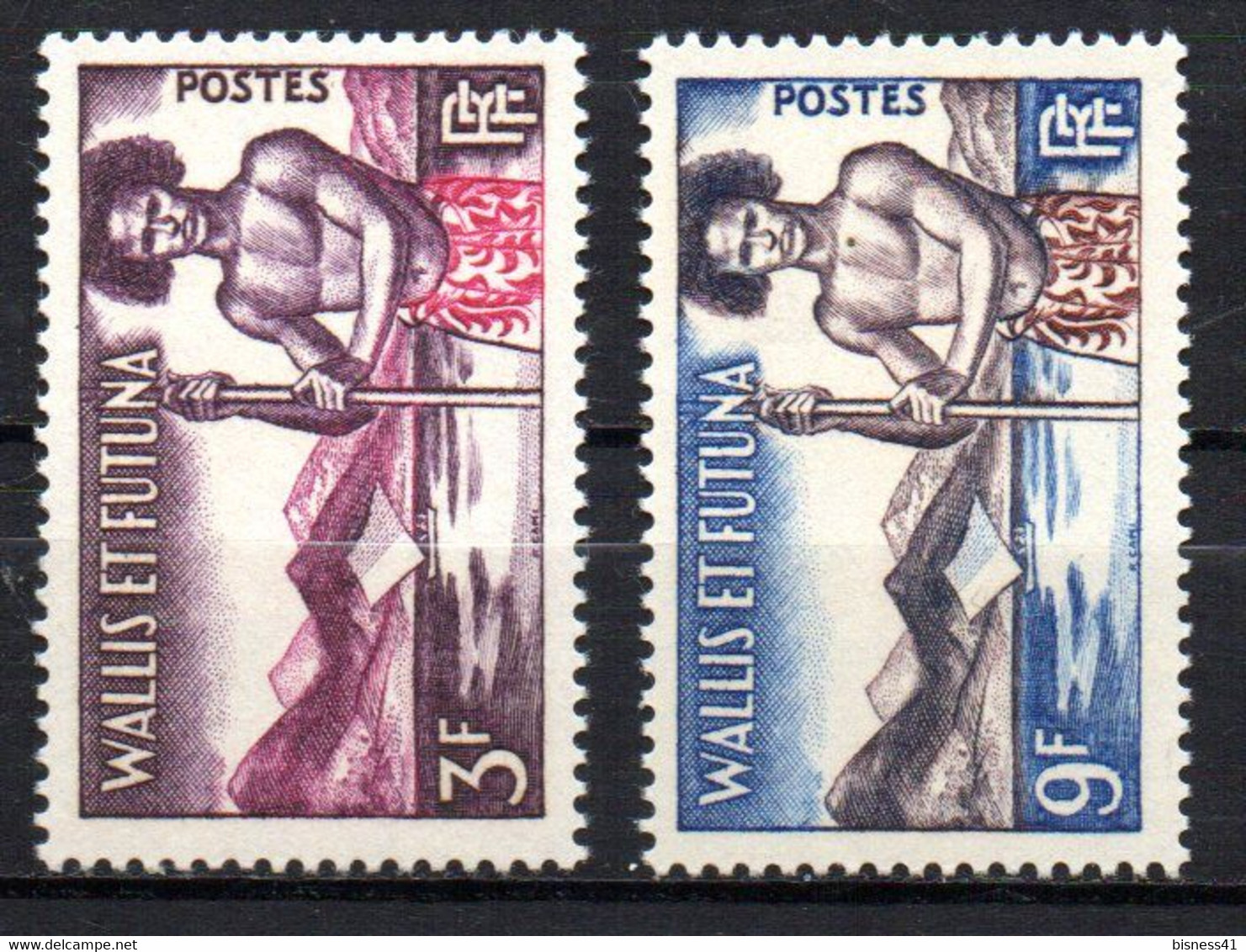 Col17  Colonie Wallis & Futuna N° 157 & 158  Neuf X MH  Cote 4,10 € - Nuevos