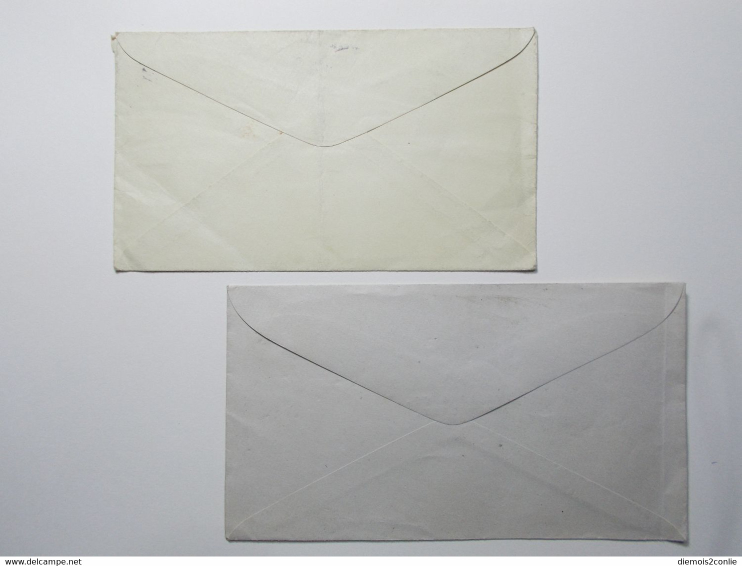 Marcophilie  -  Etats Unis Amerique USA Lot 2 Lettres Enveloppes Oblitérations (2684) - Marcofilia