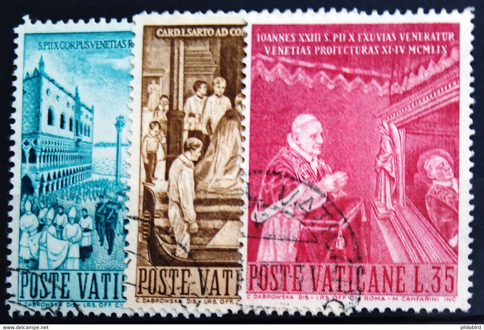 VATICAN                 N° 299/301                 OBLITERE - Used Stamps