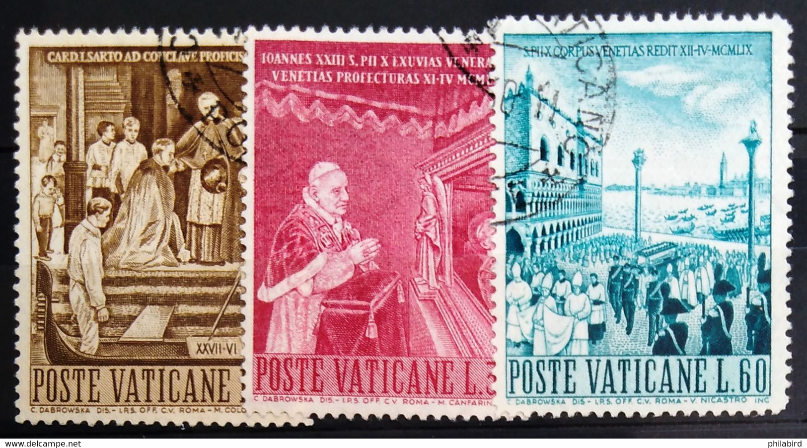VATICAN                 N° 299/301                 OBLITERE - Used Stamps