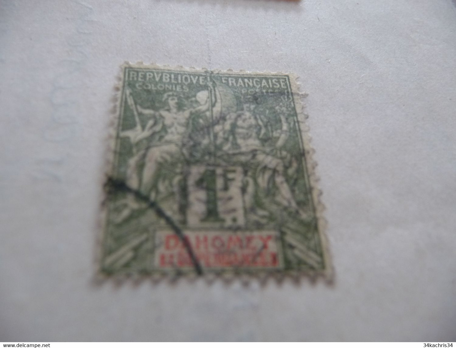 TP France Colonie Française Dahomey Oblitéré   N° 15 - Used Stamps