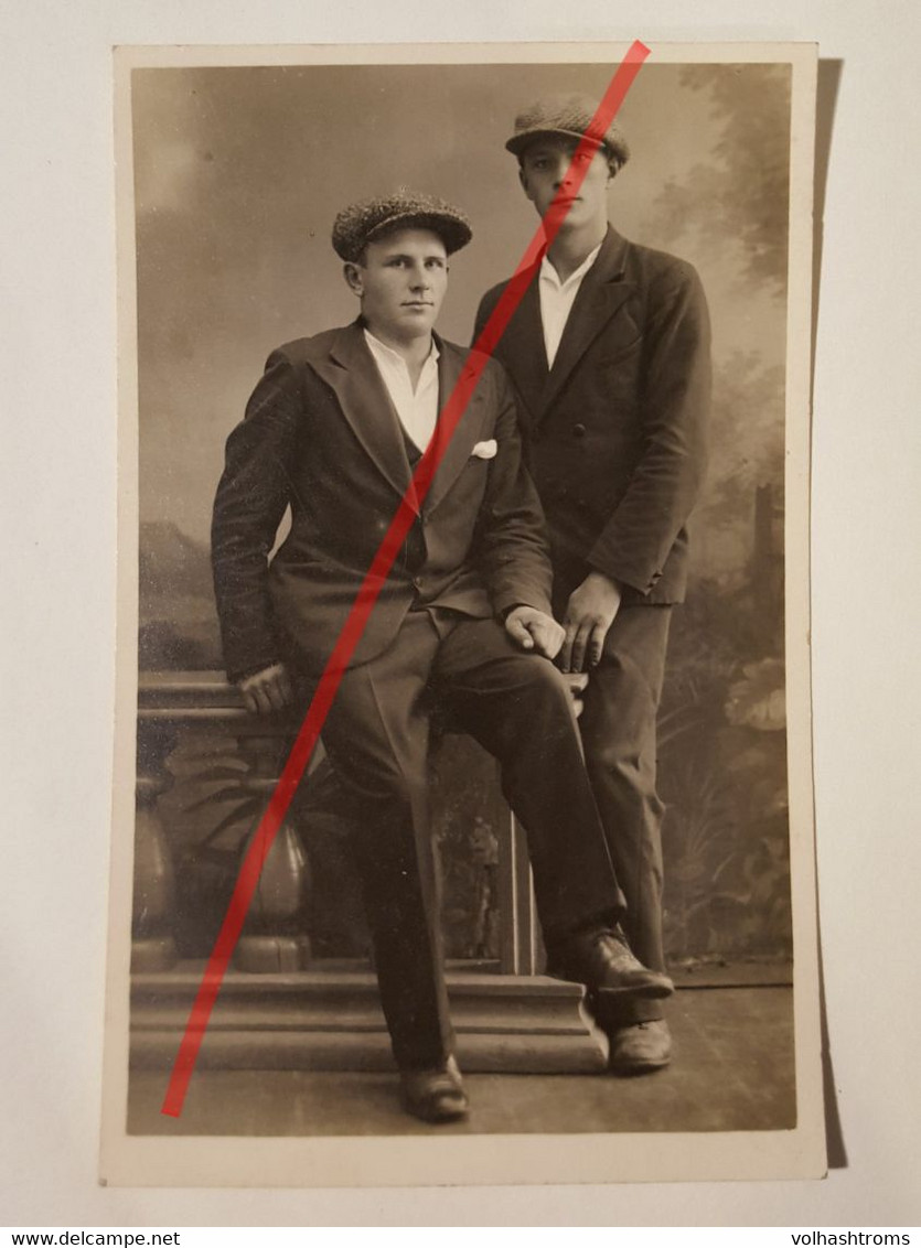 Photo Vintage. Original. Érotique. Les Hommes Sont Gays. Lettonie D'avant-guerre - Non Classificati