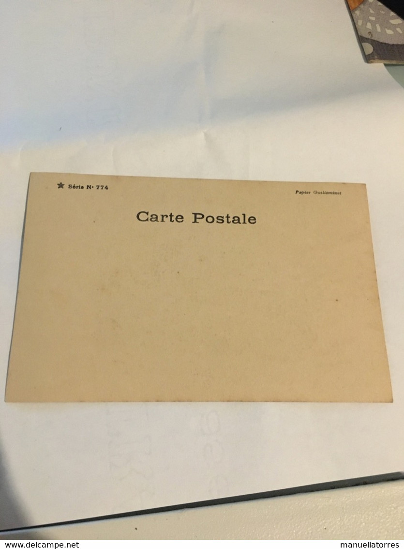 Ancienne Carte Postale Photographie Femme - Serie 774 - Vampa - Cliché Stebbing Paris - Otros & Sin Clasificación
