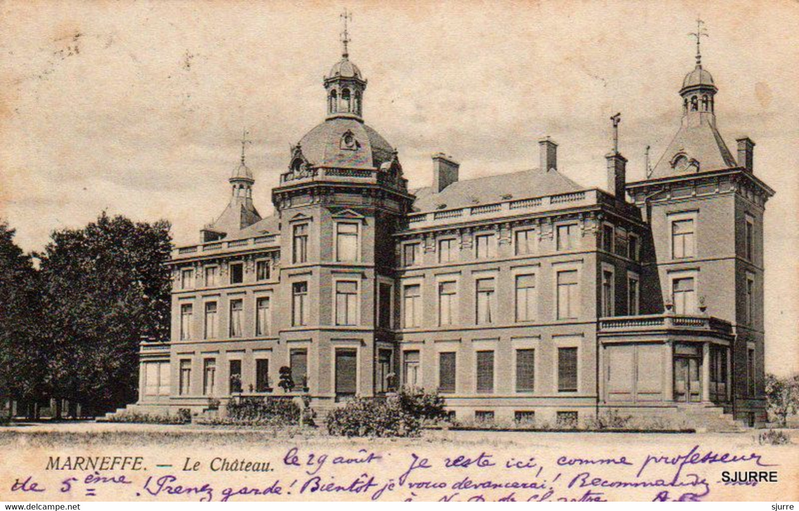 MARNEFFE / Burdinne - Le Château - Kasteel - Burdinne