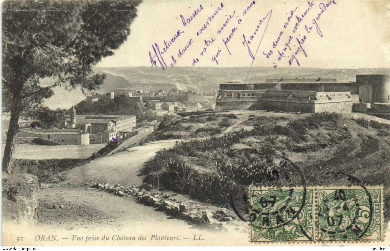 DESTOCKAGE BON LOT 100 CPA Cpsm Petit Format ALGERIE (Toutes Scanées ) - 100 - 499 Postkaarten