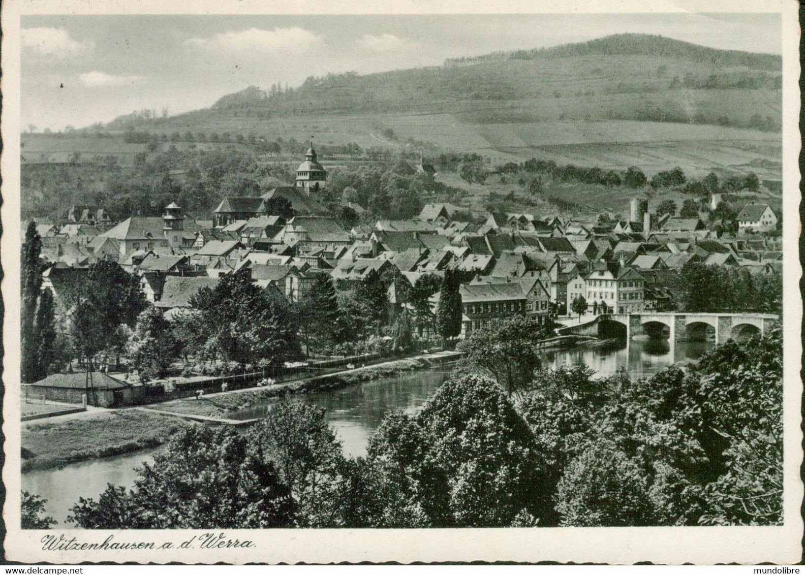 Alte Ansichtskarte WITZENHAUSEN An Der Werra, Gelaufen - Witzenhausen