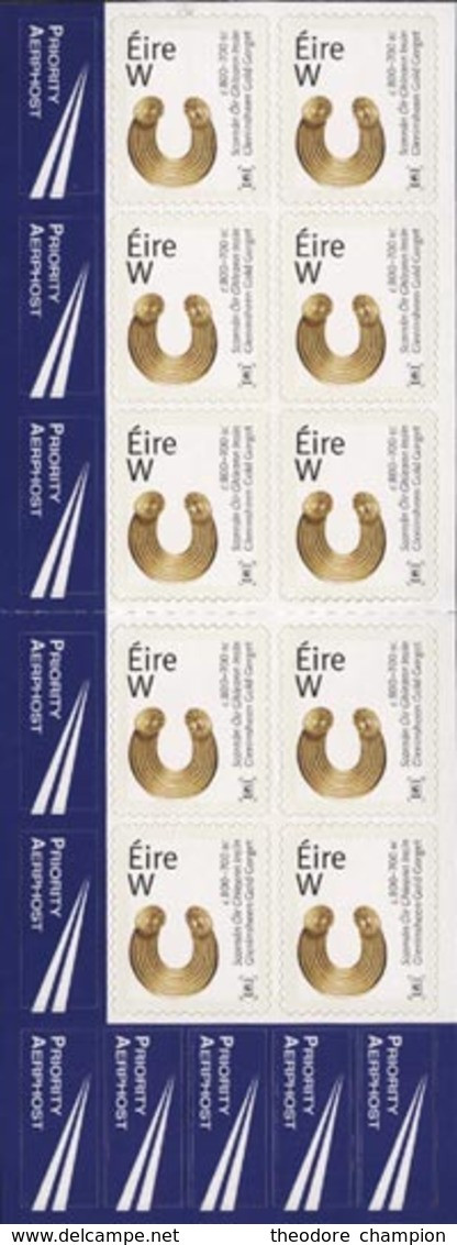 IRLANDE Carnet Courant  W  Bijou 2017 Neuf ** MNH - Nuevos