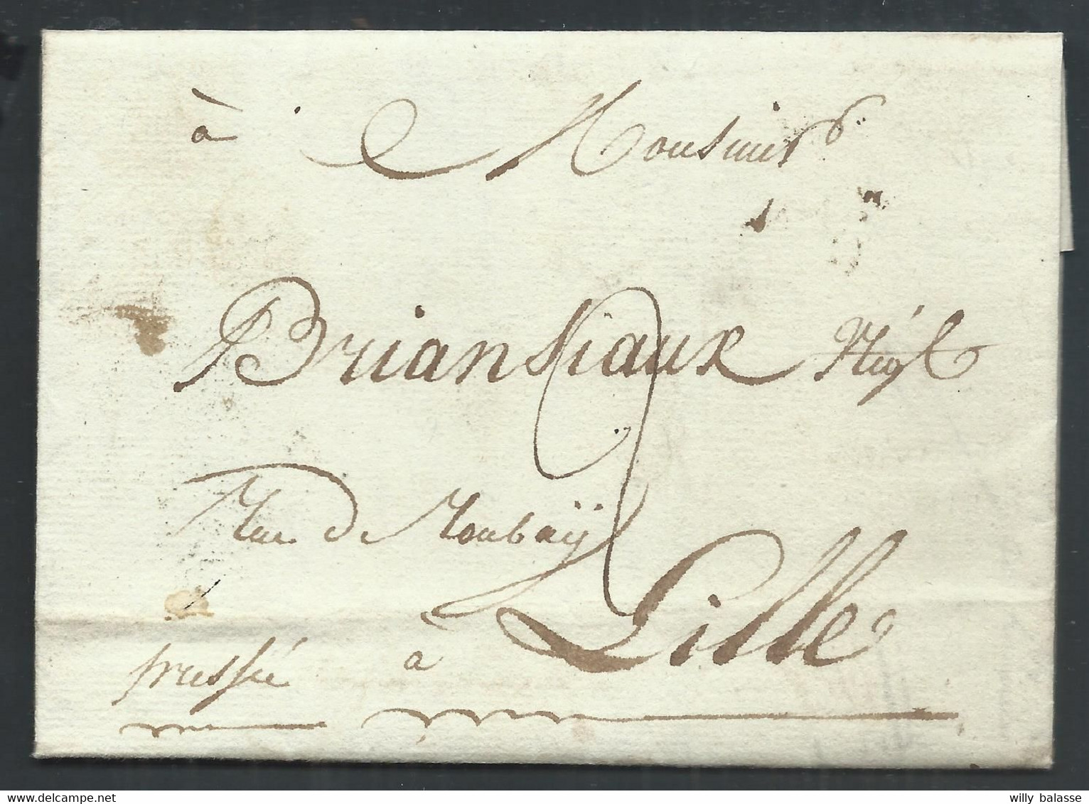 L  1810 De Dixmude + "2" Pour Lille - 1794-1814 (French Period)