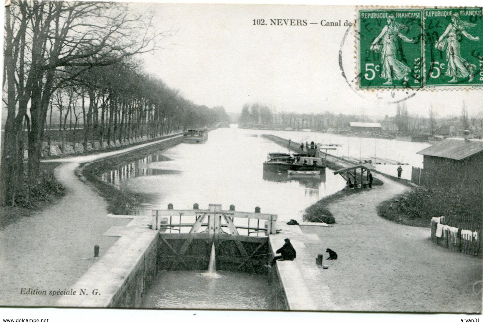 NEVERS - CANAL - - Nevers