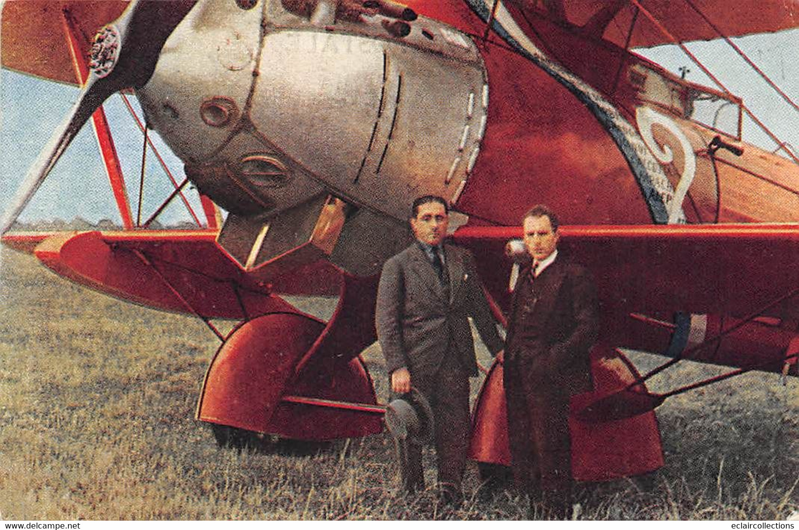 Thème  Aviation   Coste Et Bellonte  Paris New-York 12 Septembre 1930      (voir Scan) - Aviateurs