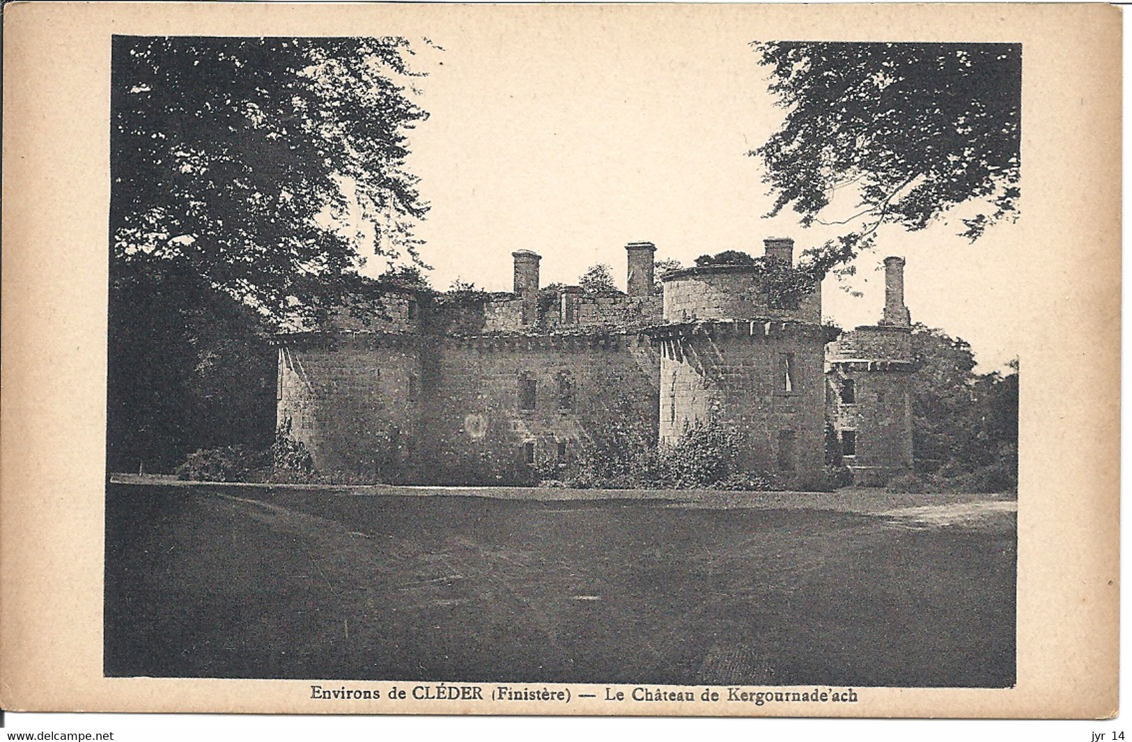 CLEDER  Environs Château De Kergournade'ach   (Caro) - Cléder