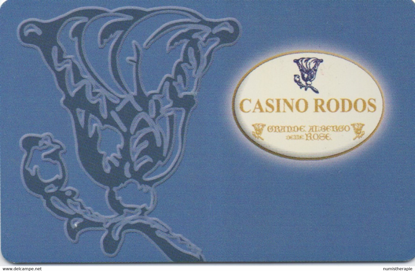 Grèce : Casino Rodos (Bleue) - Tarjetas De Casino