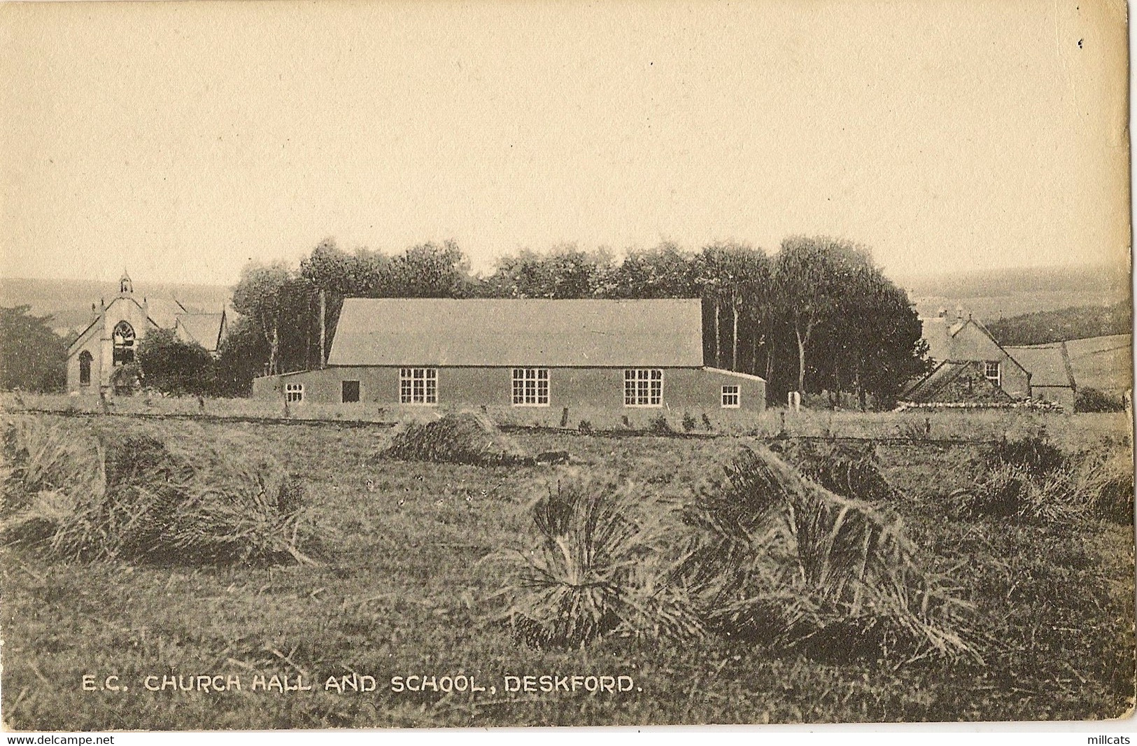 SCOTLAND BANFFSHIRE   DESKFORD  EC CHURCH HALL AND SCHOOL - Banffshire