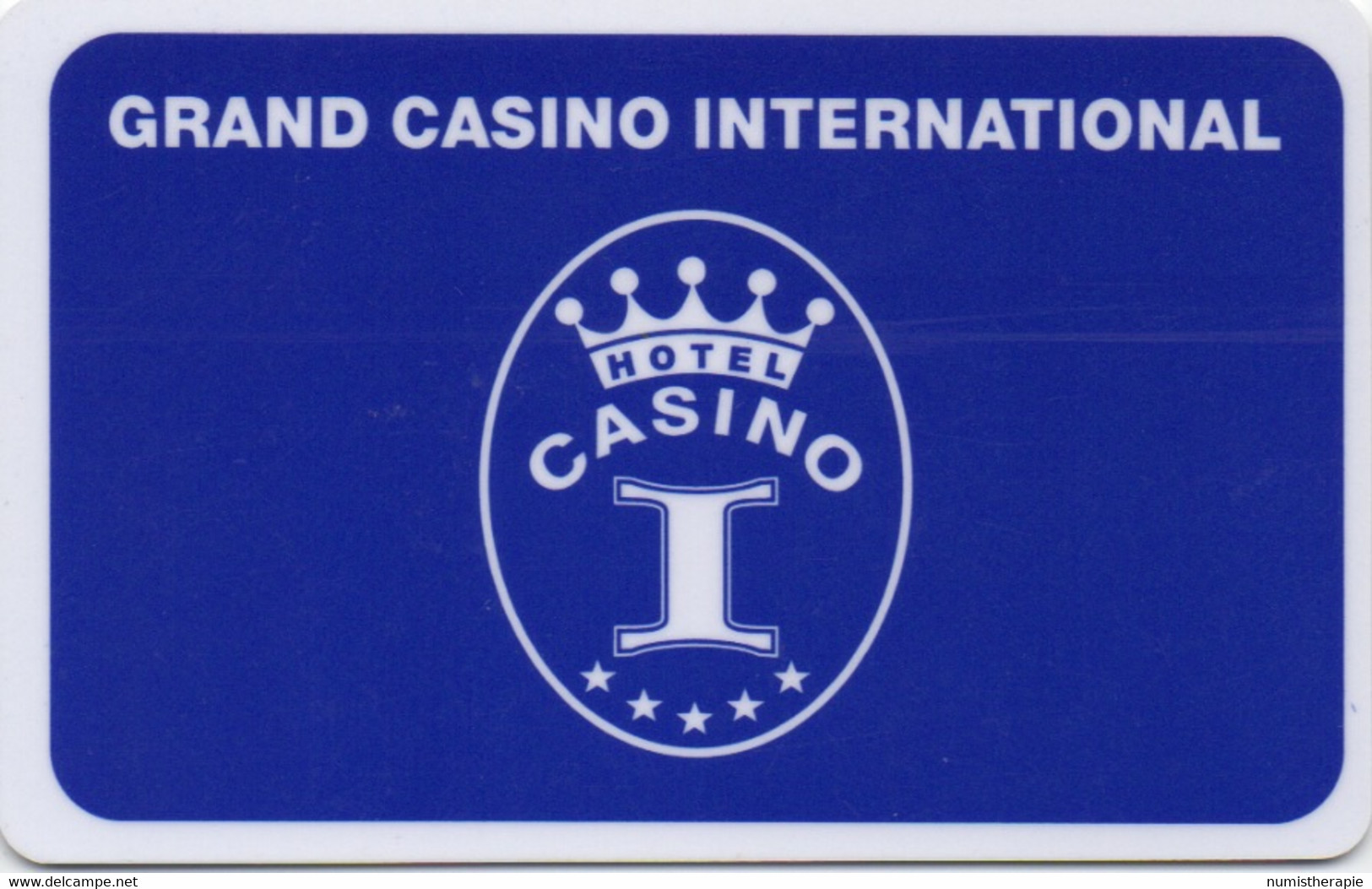 Bulgarie : Grand Casino International - Varna - Casinokaarten