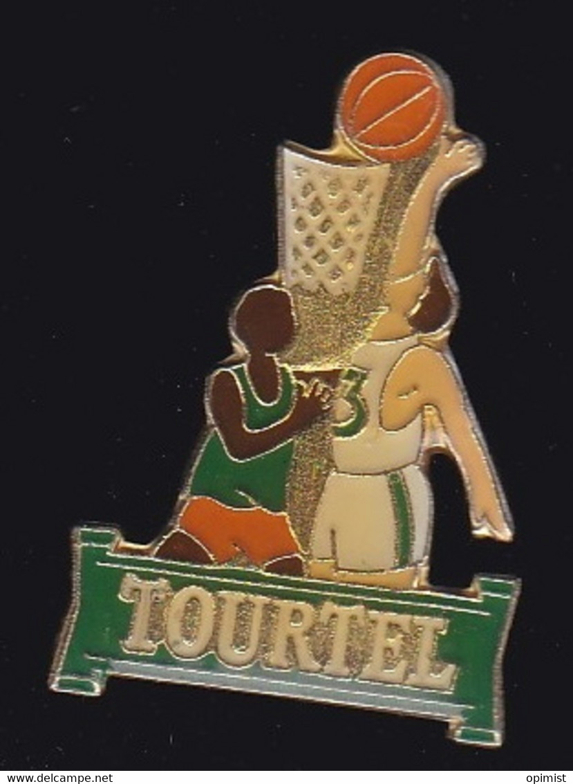 67242-Pin's.Basketball. Bière Tourtel. - Basketball