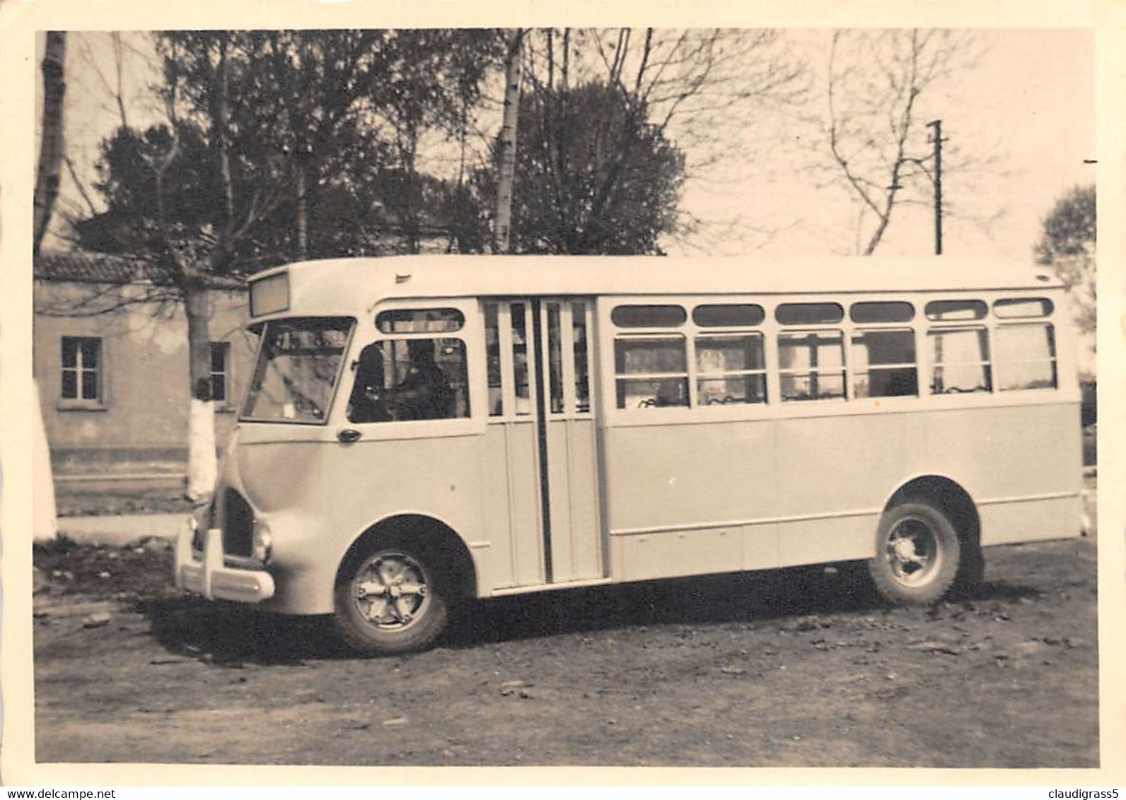 1496 "FOTO-AUTOBUS URBANO CON GUIDA A DESTRA"ANNI 50 - Automobile