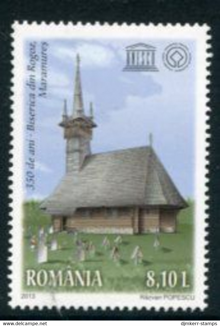 ROMANIA 2013 Rogoz Wooden Church MNH / **. Michel 6751 - Unused Stamps