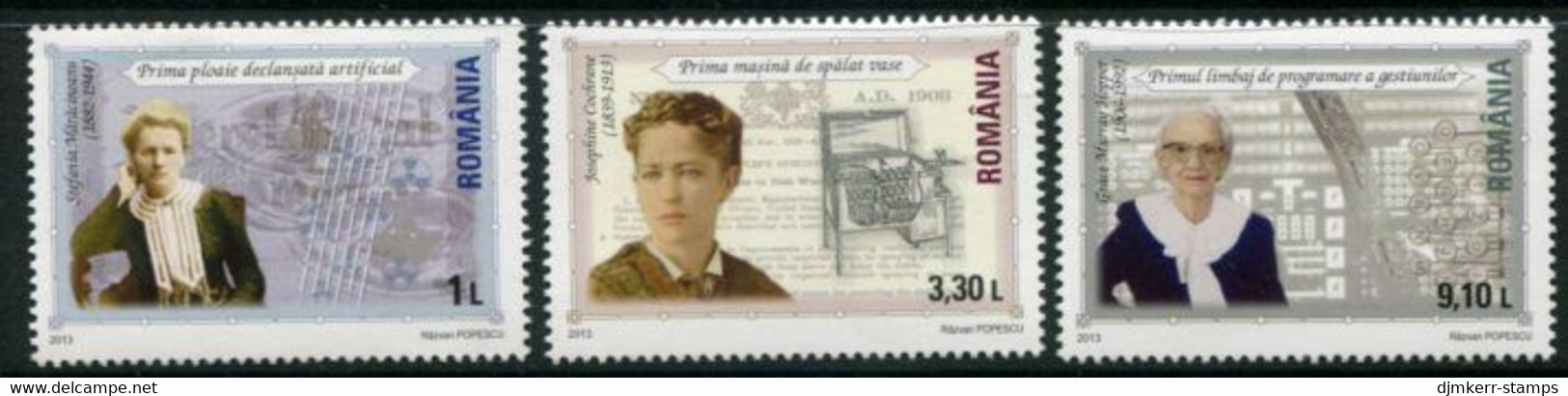 ROMANIA 2013 World Day Of Intellectual Property MNH / **. Michel 6702-04 - Unused Stamps