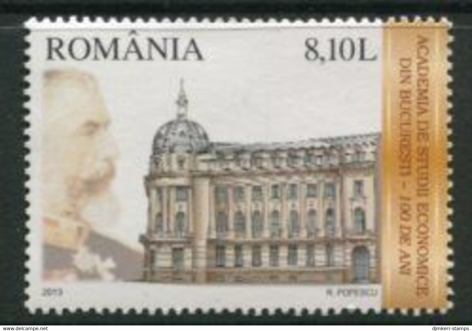 ROMANIA 2013 Academy Of Commerce Centenary MNH / **. Michel 6696 - Nuovi