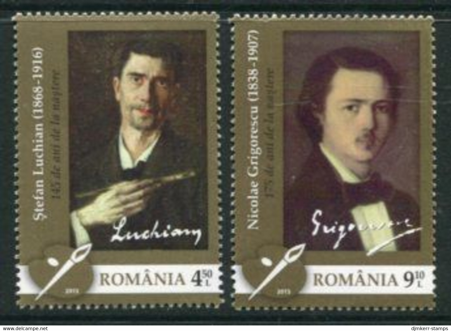 ROMANIA 2013 Painters I MNH / **. Michel 6670-71 - Neufs