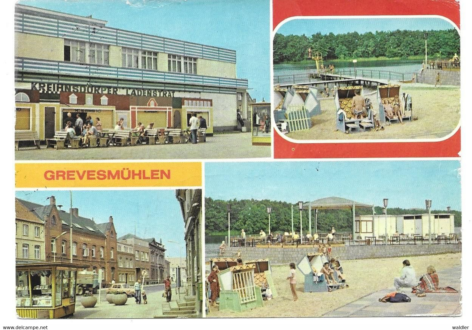 2420  GREVESMÜHLEN - MEHRBILD  1980 - Grevesmühlen