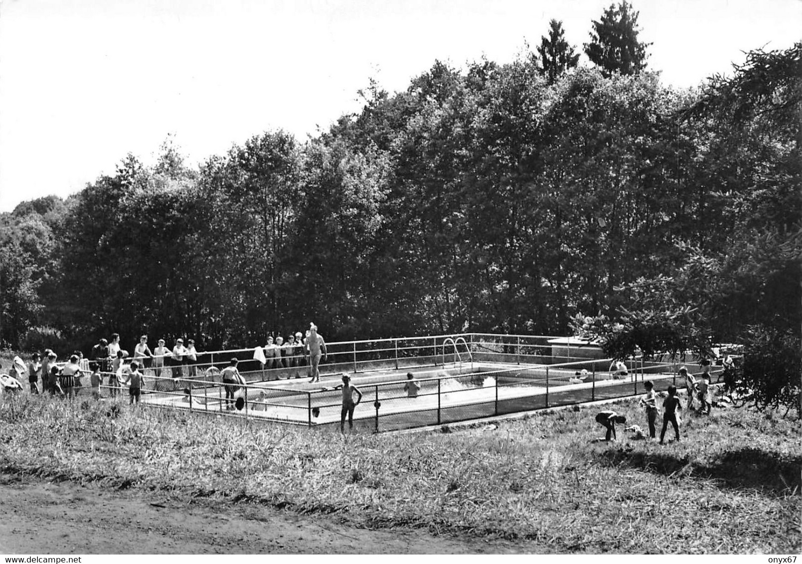 GF-GRANDPRE (08-Ardennes-Vouziers-Senuc)  Colonie De Vacances - La Piscine  - GRAND FORMAT -  2 SCANS - Autres & Non Classés