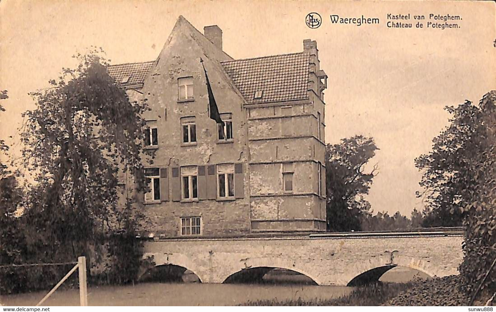 Waregem Waereghem - Château Kasteel Van Poteghem (Edit. Félix Bohez) - Waregem