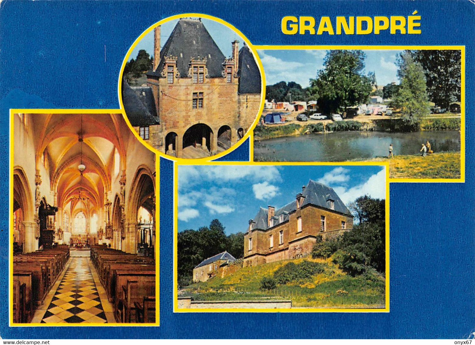 GF-GRANDPRE (08-Ardennes-Vouziers-Senuc)  4 Vues   - GRAND FORMAT -  2 SCANS - Autres & Non Classés