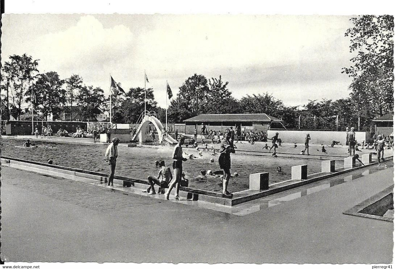 CPA-1955-ALLEMAGNE-SCHLESWIG-HEIDE-PISCINE-TBE - Heide