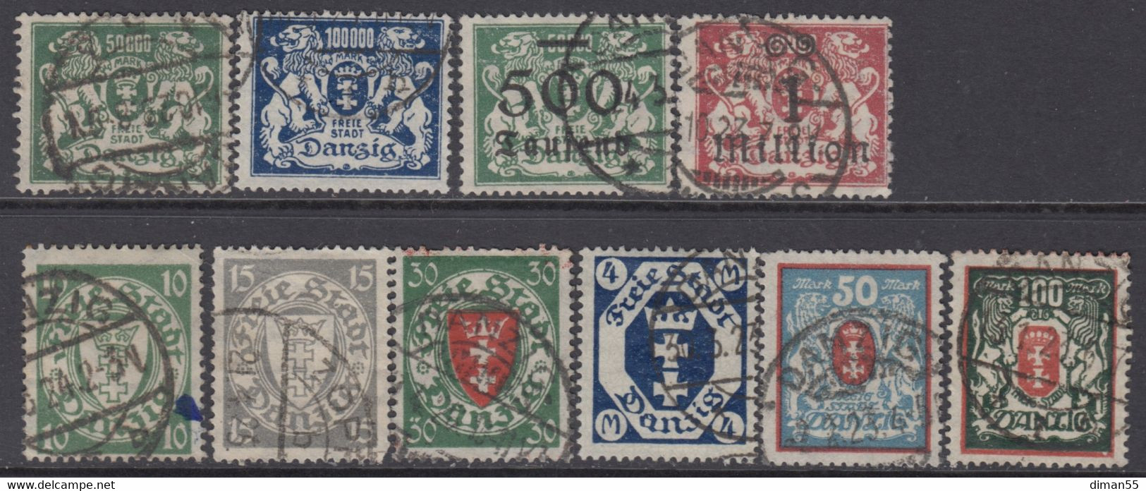 DANZIG - Fine High Value Lot  42 Pieces - Sonstige & Ohne Zuordnung