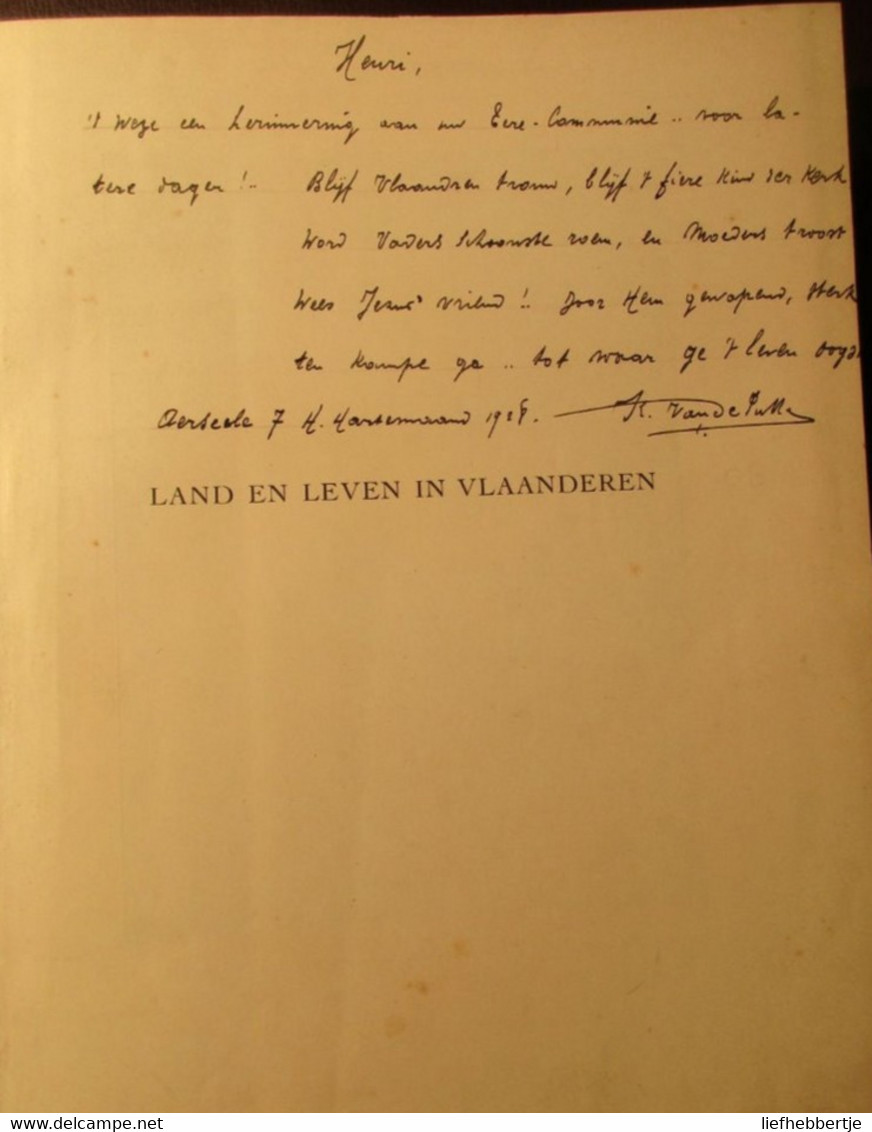 Land En Leven In Vlaanderen - Door Stijn Streuvels - Ca 1928? - Histoire