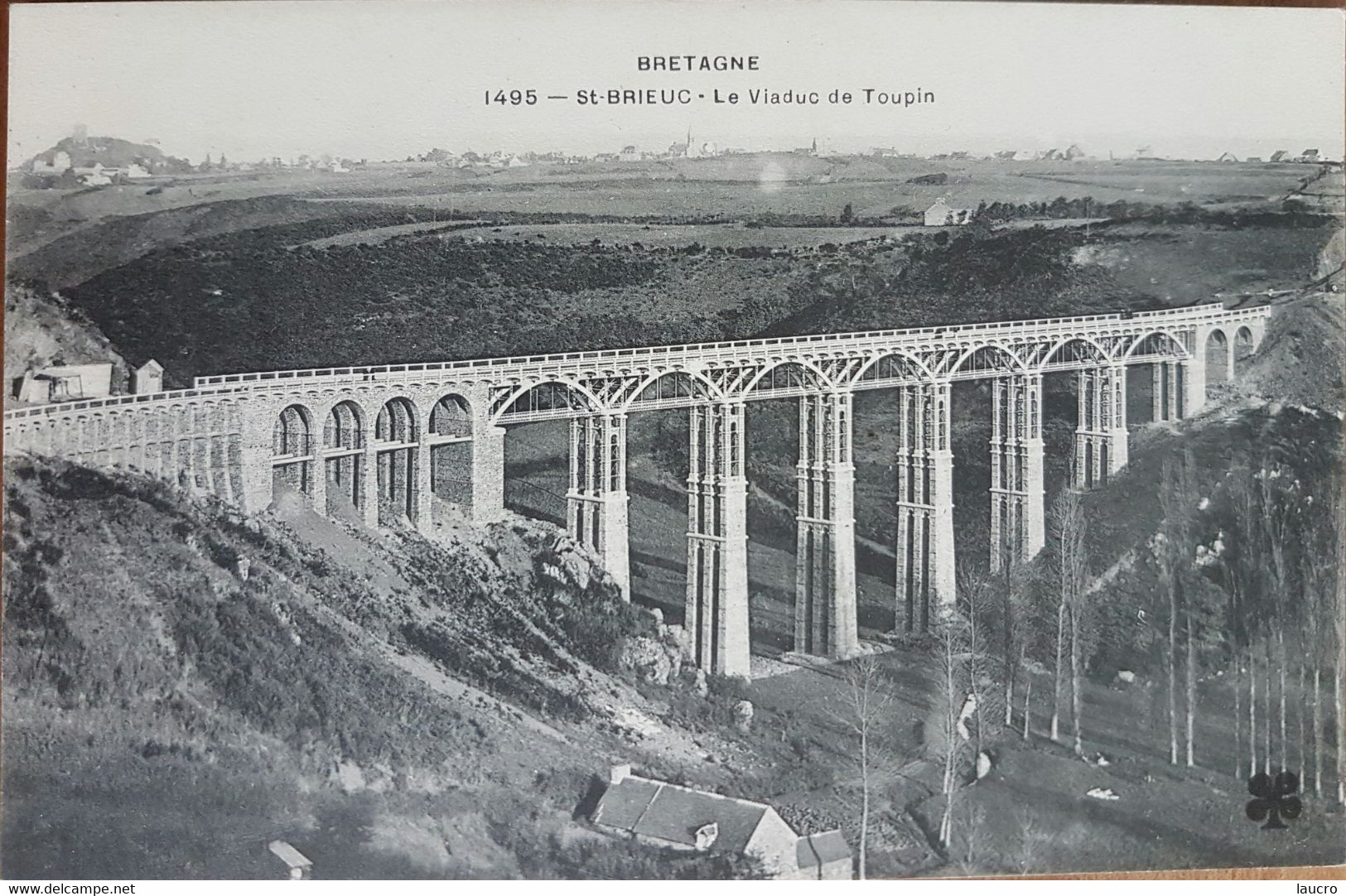 Saint Brieuc.viaduc De Toupin.édition MTIL 1495 - Saint-Brieuc