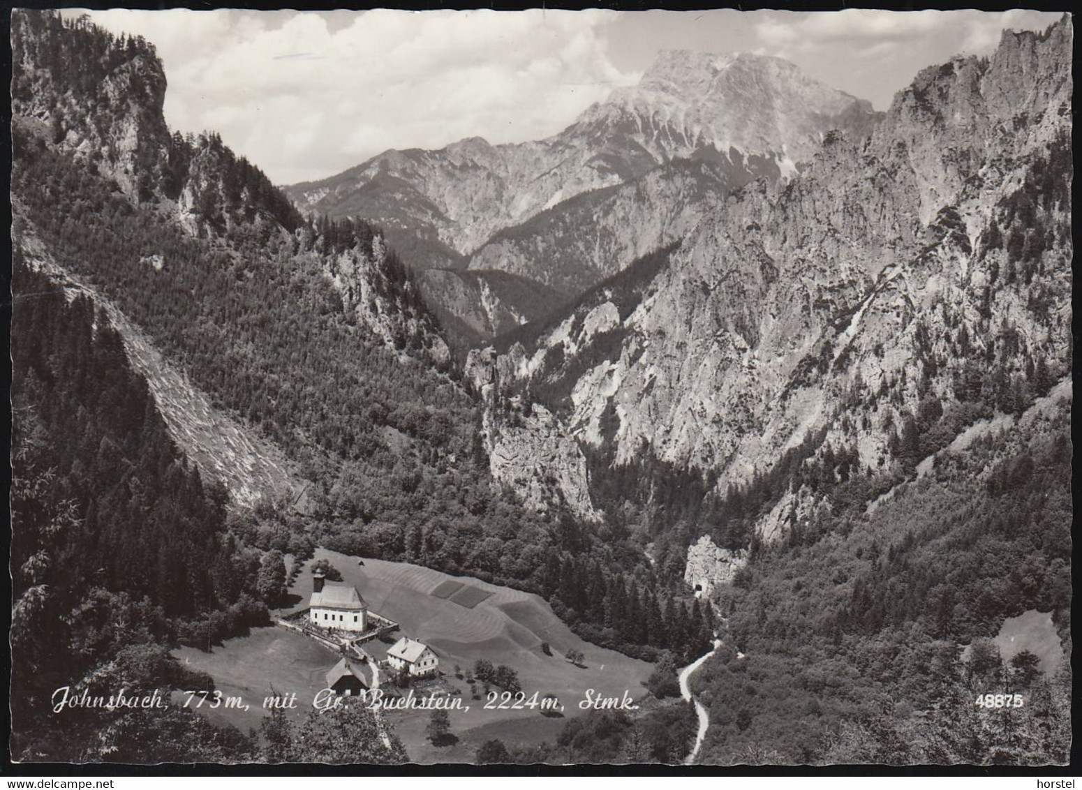 Austria - 8912 Johnsbach - Gesäuse -  Mit Gr. Buchstein - Kapelle - Trieben