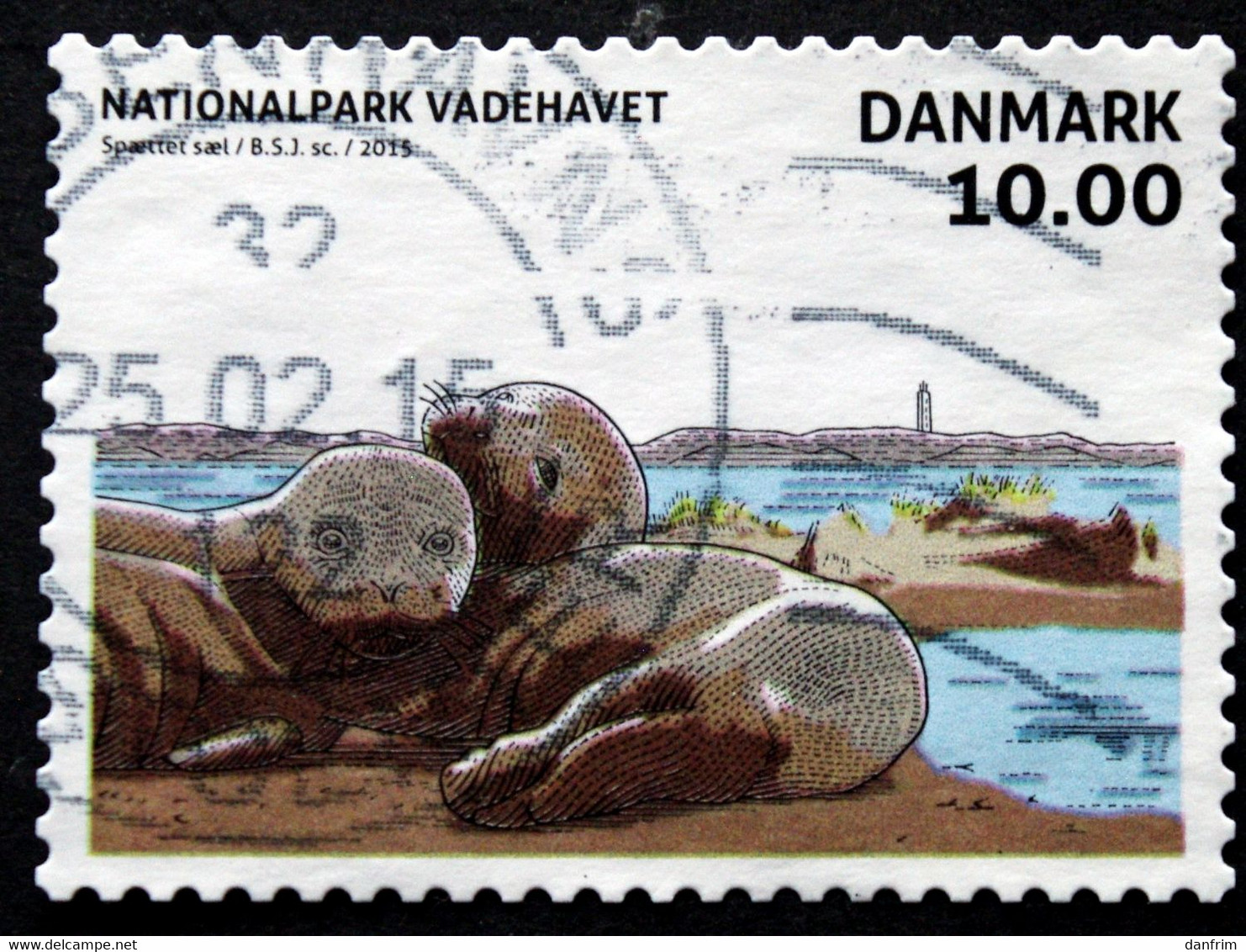 Denmark 2015   MiNr 1816    Seal    WADDEN SEA NATIONAL PARK ( Lot  G 545 ) - Used Stamps