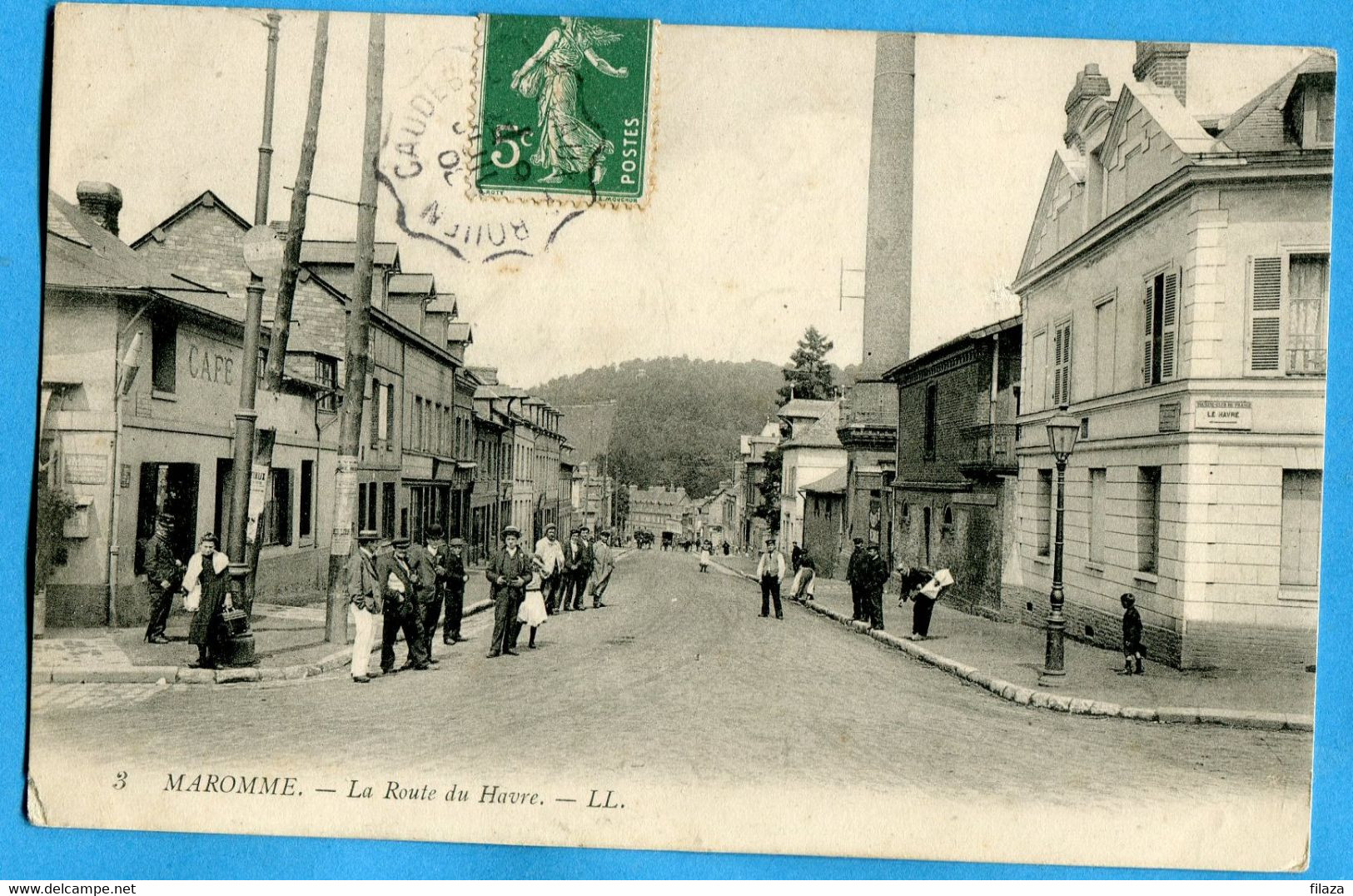 76 - Seine Maritime -  Maromme - La Route Du Havre  (N1801) - Maromme