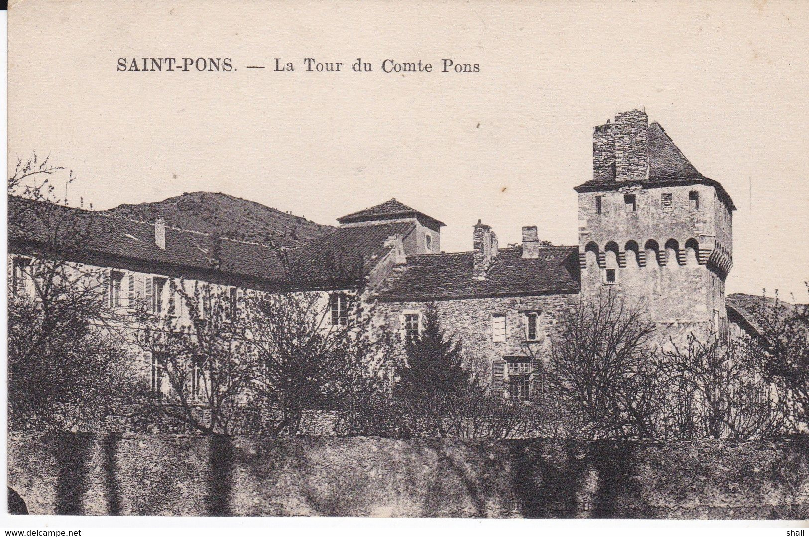 CPA SAINT PONS LA TOUR DU COMTE PONS - Saint-Pons-de-Thomières