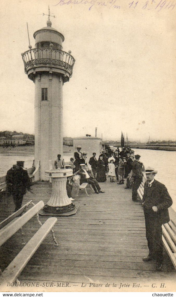 Boulogne Sur Mer     Le Phare De La Jetee - Boulogne Sur Mer