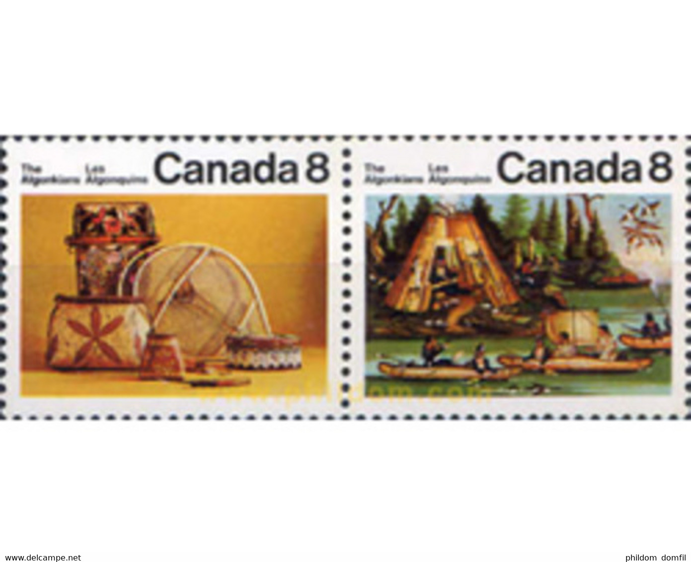 Ref. 180042 * MNH * - CANADA. 1973. CANADIAN INDIANS . INDIOS CANADIENSES - Neufs