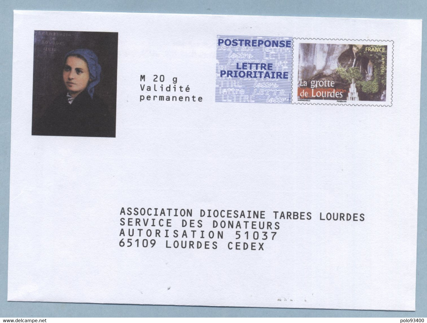 Association Diocésaine Tarbes Lourdes LOT 08P385 - PAP: Antwort