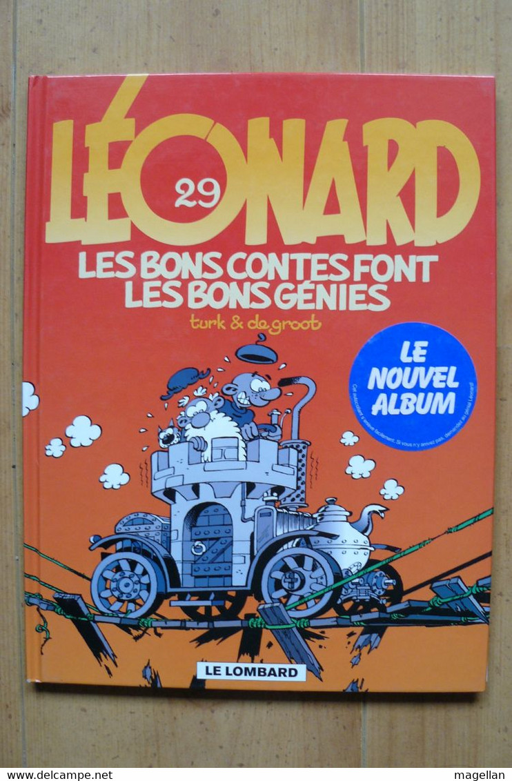Léonard - Tome 29 - Les Bons Contes Font Les Bons Génies - Edition Originale - EO - Léonard