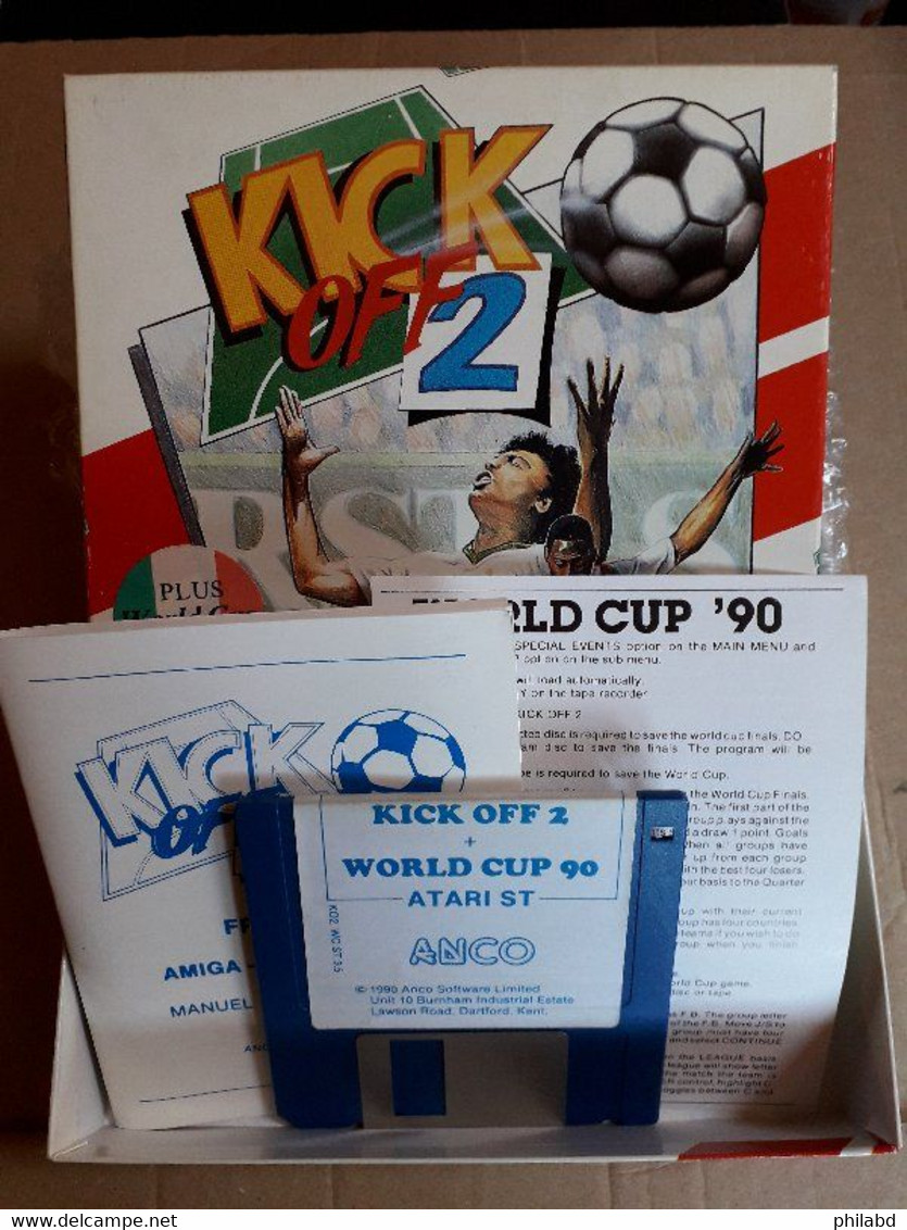 Atari ST KICK OFF 2 - ANCO - 1990 - Atari 2600