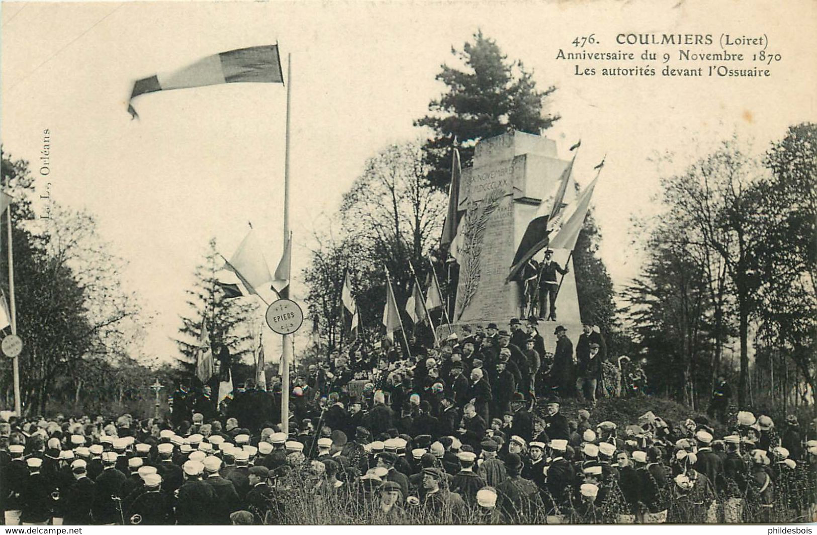 LOIRET  COULMIERS  Anniversaire Du 9 Novembre 1870 - Coulmiers