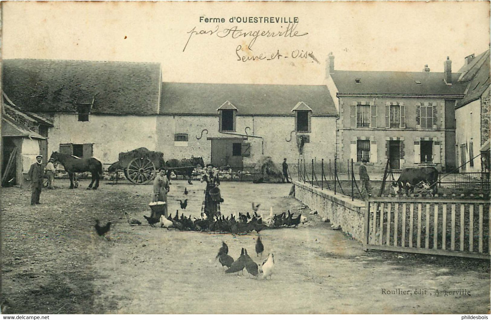 ESSONNE  ANGERVILLE  Ferme D'OUESTREVILLE - Angerville