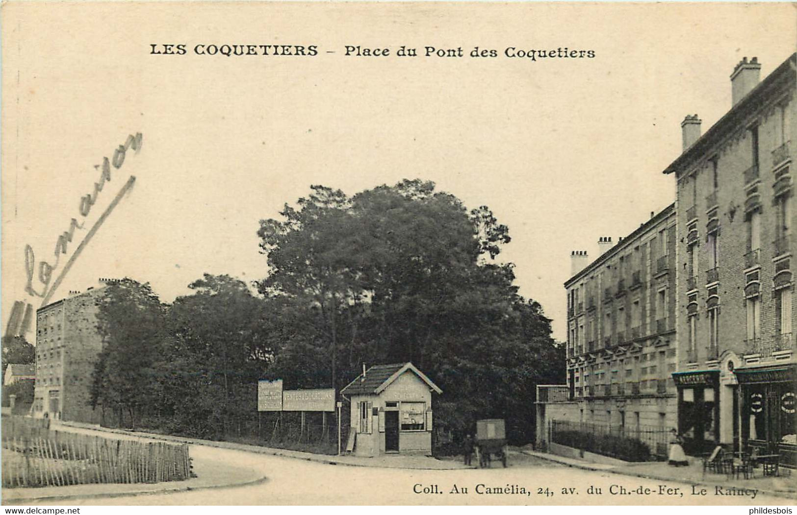SEINE SAINT DENIS  LES COQUETIERS  Place Du Pont Des Coquetiers - Sonstige & Ohne Zuordnung