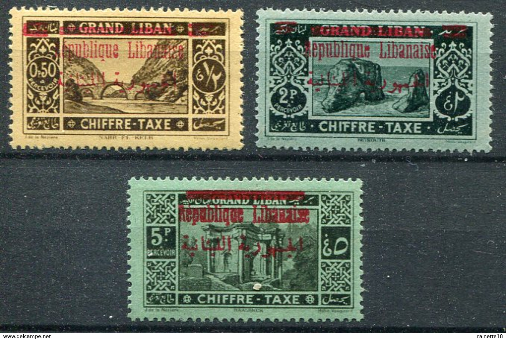 Grand Liban   Taxes   26/28 ** - Postage Due