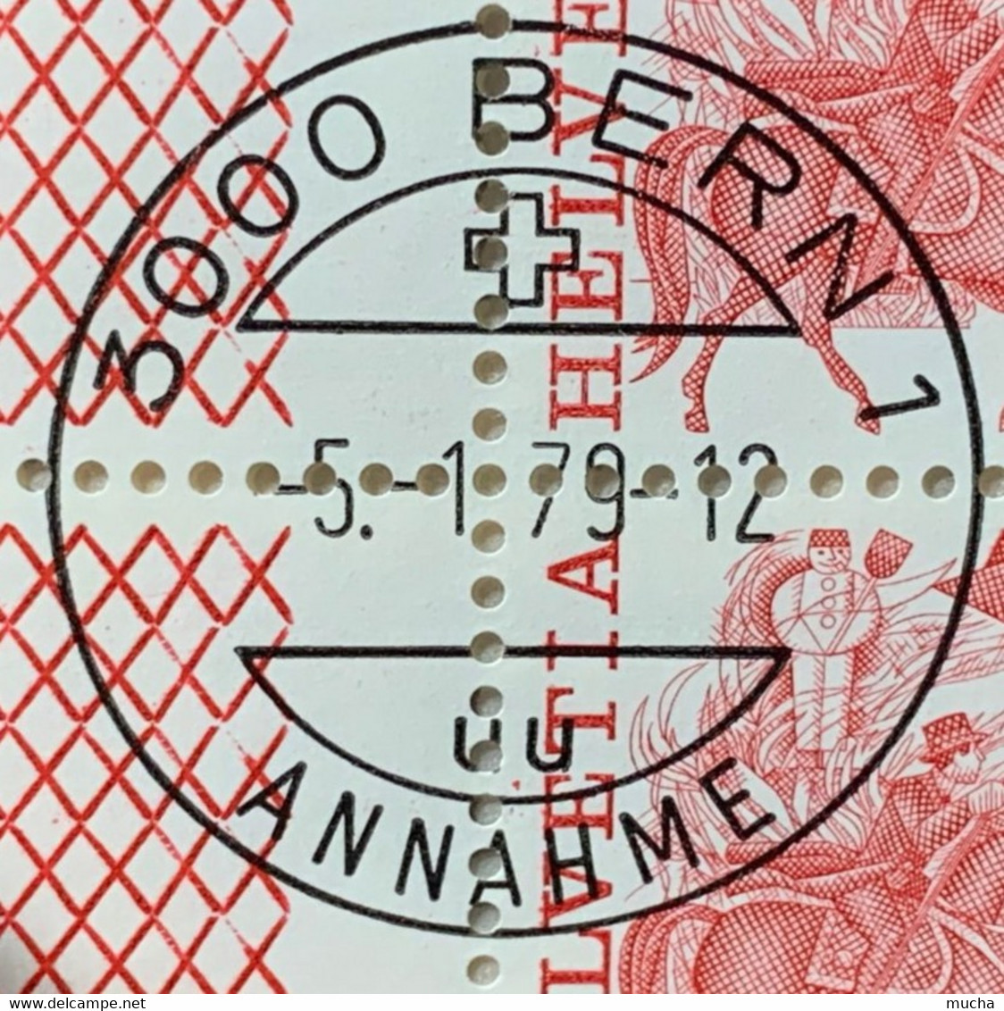 10663 - Carnet  No 56 Orange  Oblitéré 1er Jour Bern 1 05.01.1979  Dos De Couverture Publicité Timbre Condorde - Markenheftchen