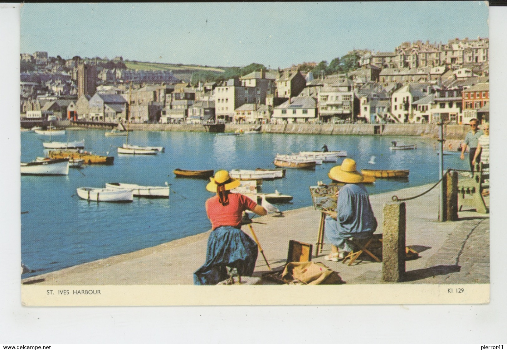 ROYAUME UNI - ENGLAND - ST. IVES - Harbour (peintres ) - St.Ives