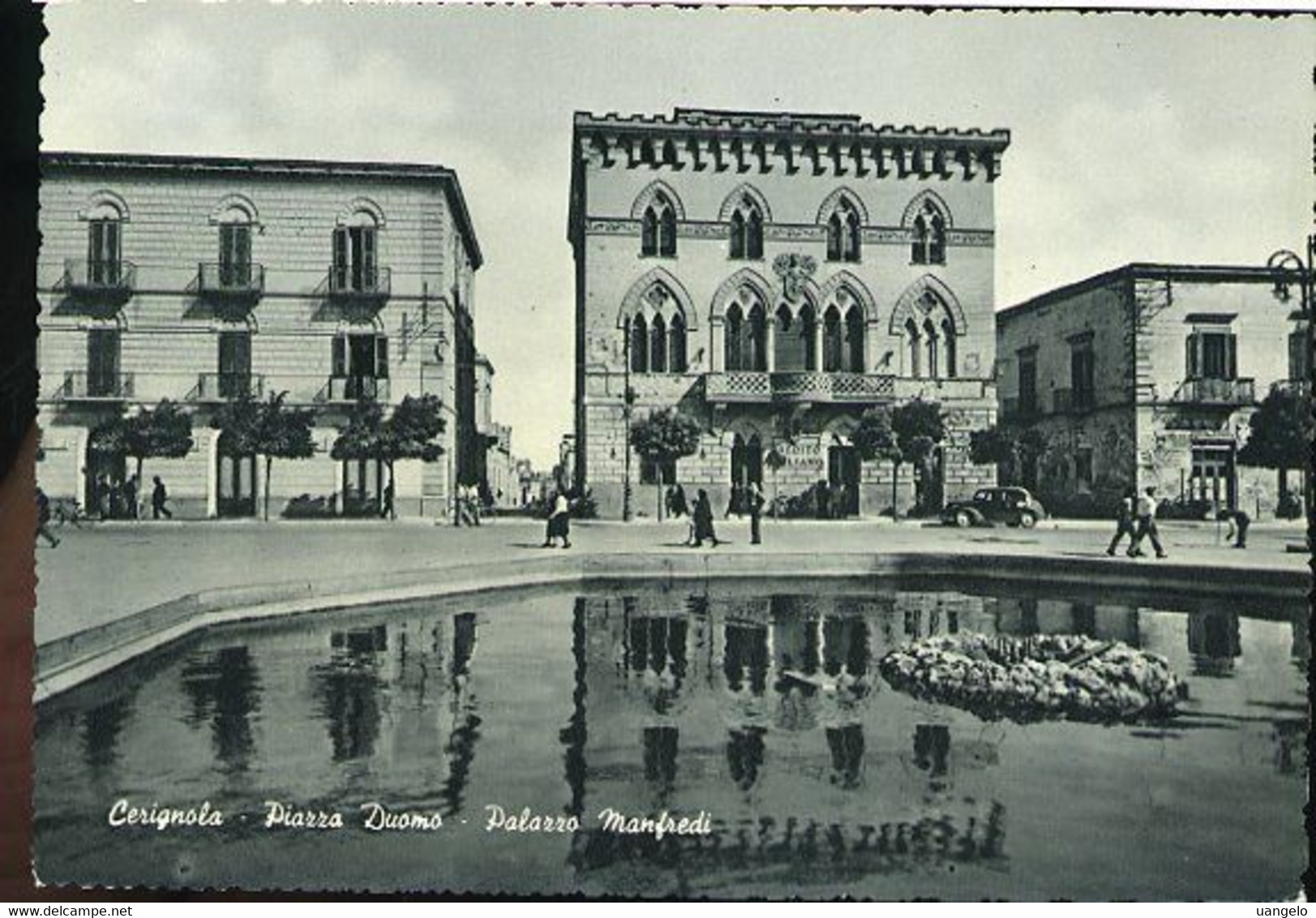 RD353 CERIGNOLA - PIAZZA DUOMO , PALAZZO MANFREDI - Cerignola