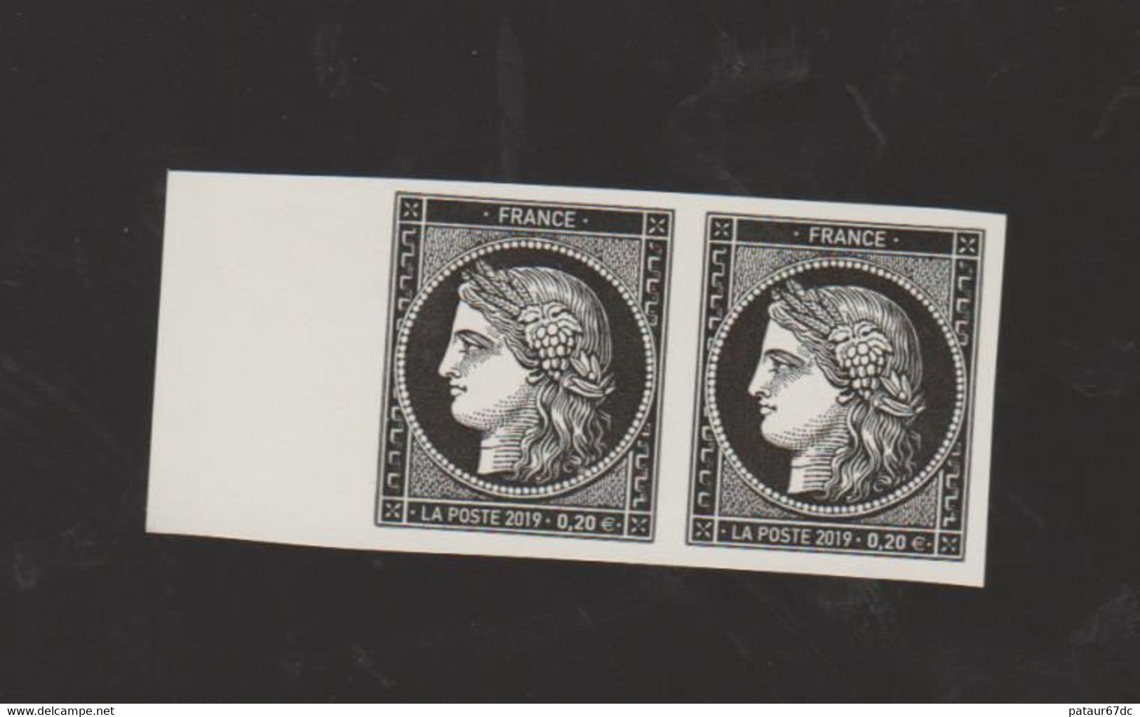 FRANCE / 2019 / Y&T N° 5305A ** : "Cérès 1849-2019" Du Coffret Prestige X 2 Dont 1 BdF G - Unused Stamps